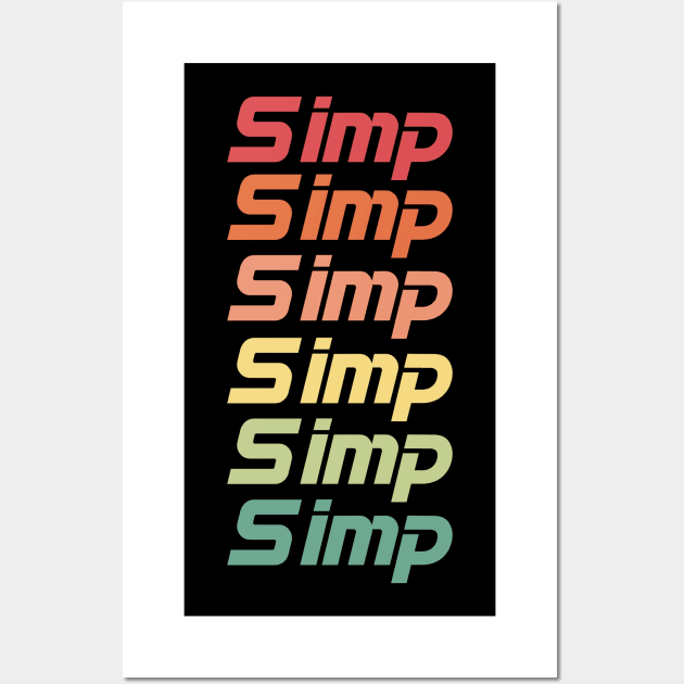 Simp Wall Art by psanchez